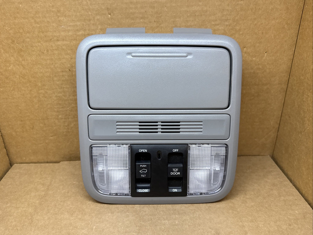 2016 2022 Honda Pilot Over Head Overhead Console Homelink Sunroof Gray NH836L0