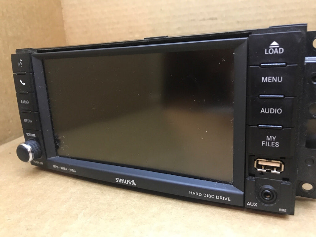 07 14 Dodge Chrysler Jeep High Speed Radio CD DVD MyGig RBZ  P05064879AH4