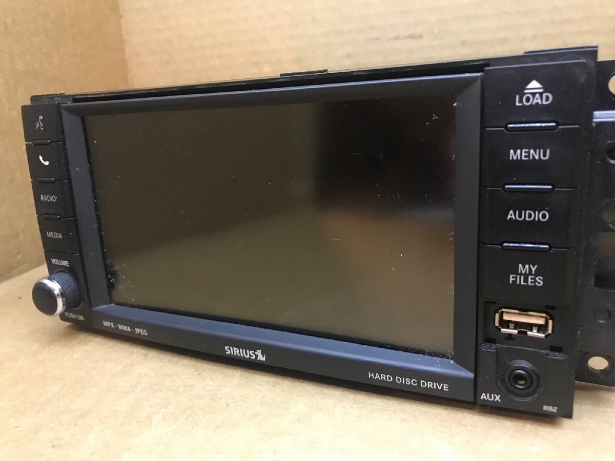 07 14 Dodge Chrysler Jeep High Speed Radio CD DVD MyGig RBZ  P05064879AH4