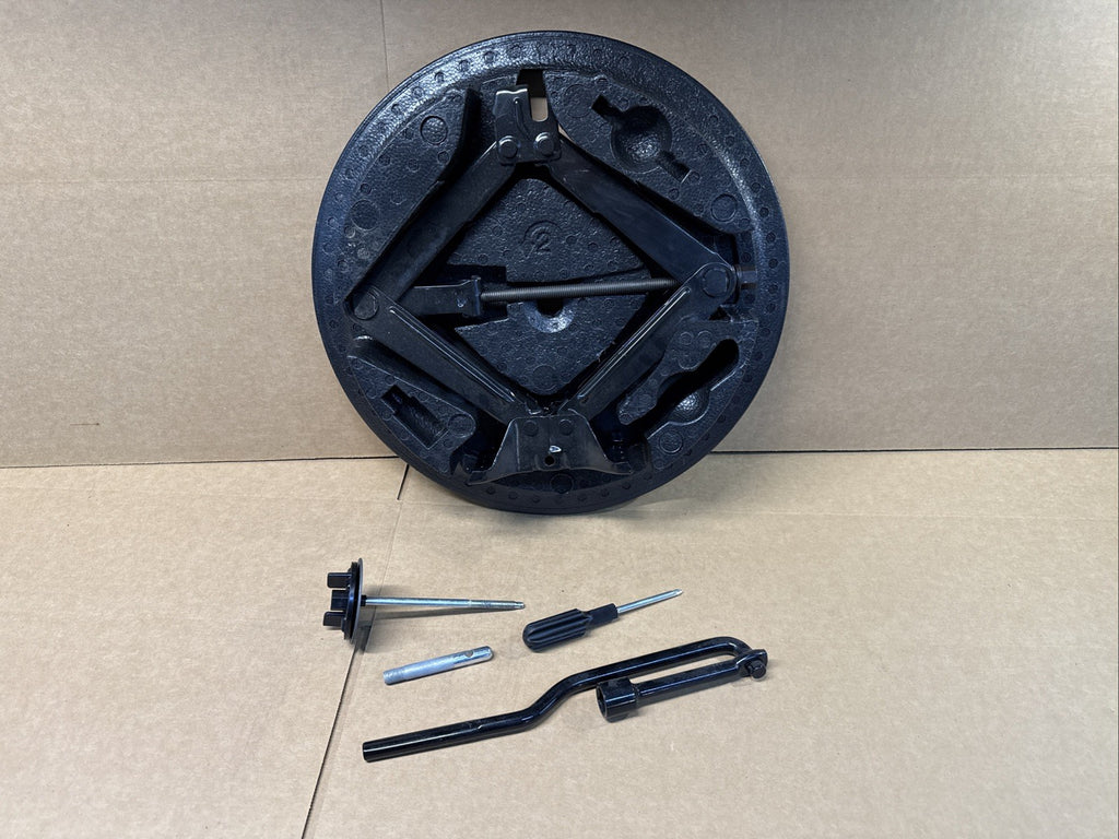 2018 2022 Jeep Compass Spare Tire Jack Kit Set Foam Lug Wrench Tools0