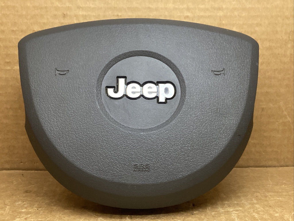 2008 2010 Jeep Liberty Front Left Driver Side Steering Wheel Air Bag Airbag Gray1