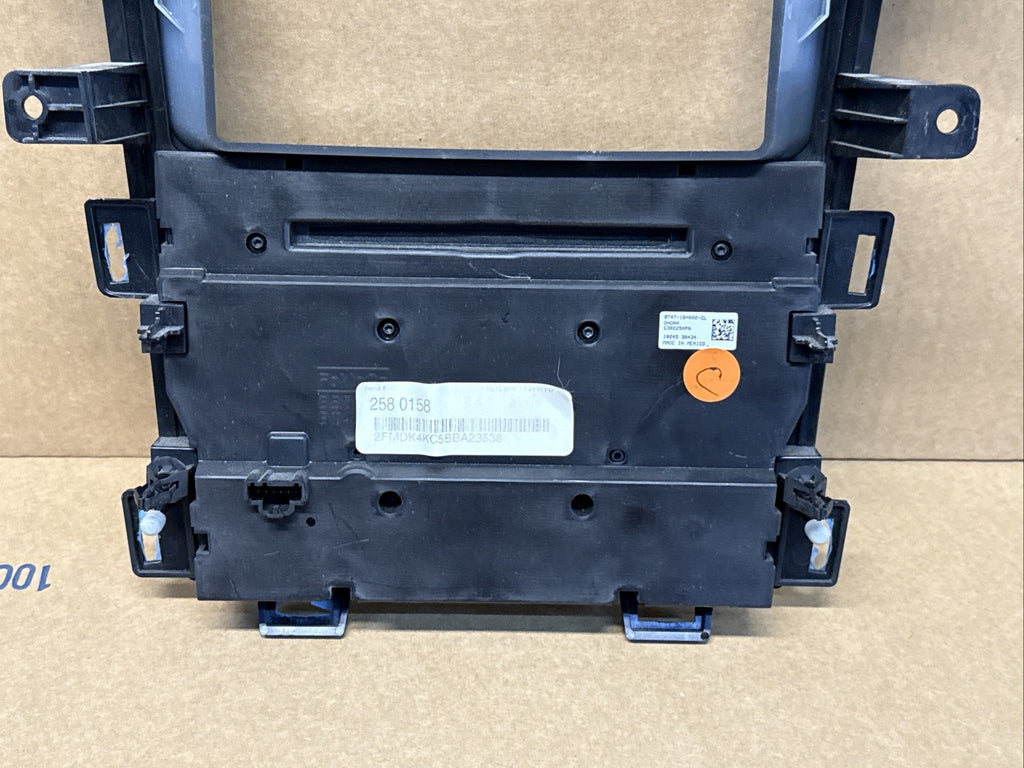 2011 2014 Ford Edge Sony Radio Face Bezel Climate Control Panel BT4T 18A802 CL10