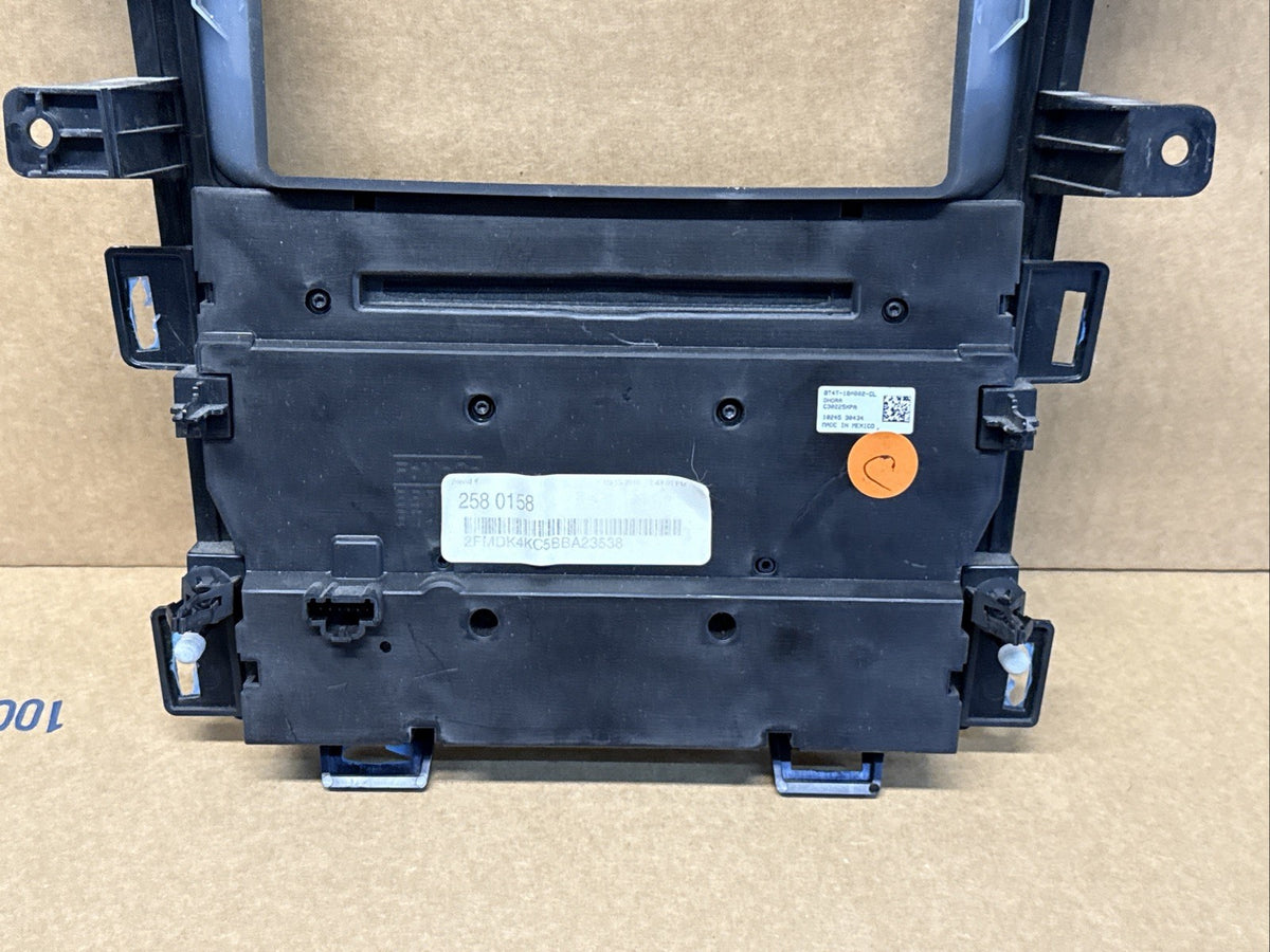 2011 2014 Ford Edge Sony Radio Face Bezel Climate Control Panel BT4T 18A802 CL10