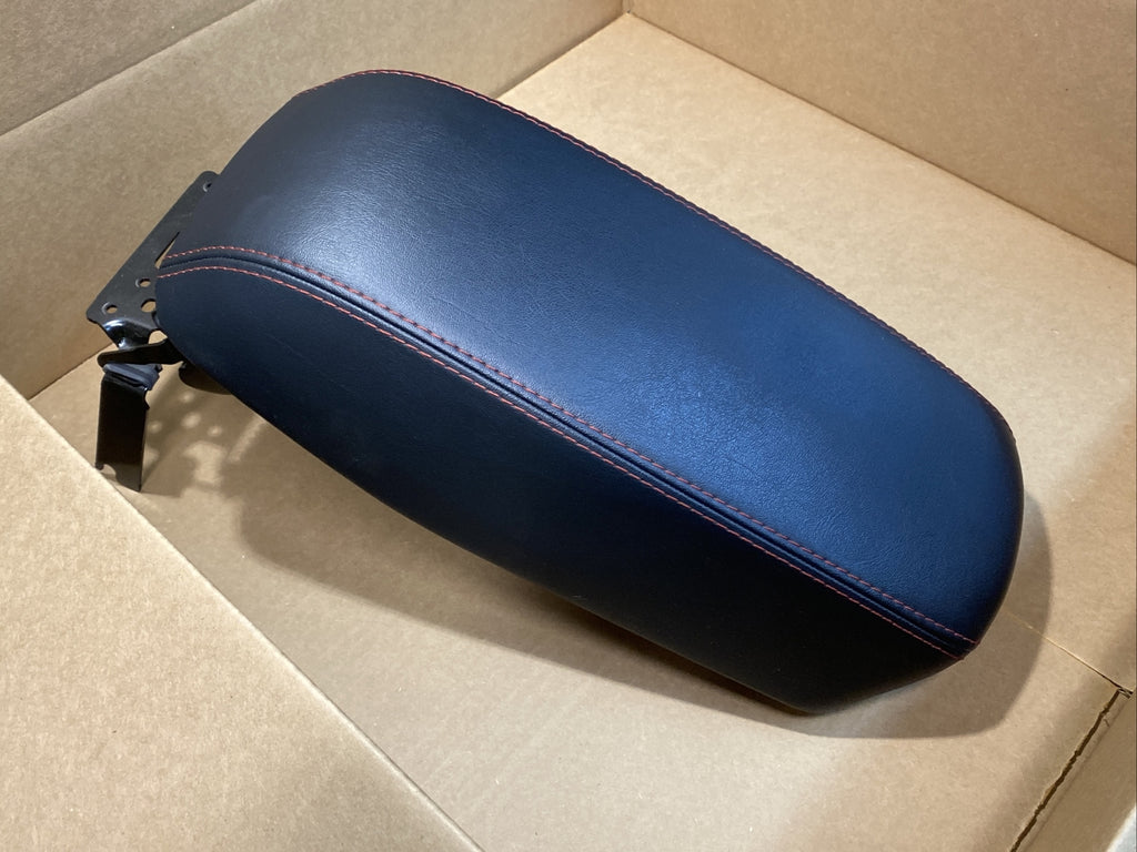 2014 2020 Jeep Cherokee Center Console Arm Rest Armrest Lid Top Black Red Stitch6