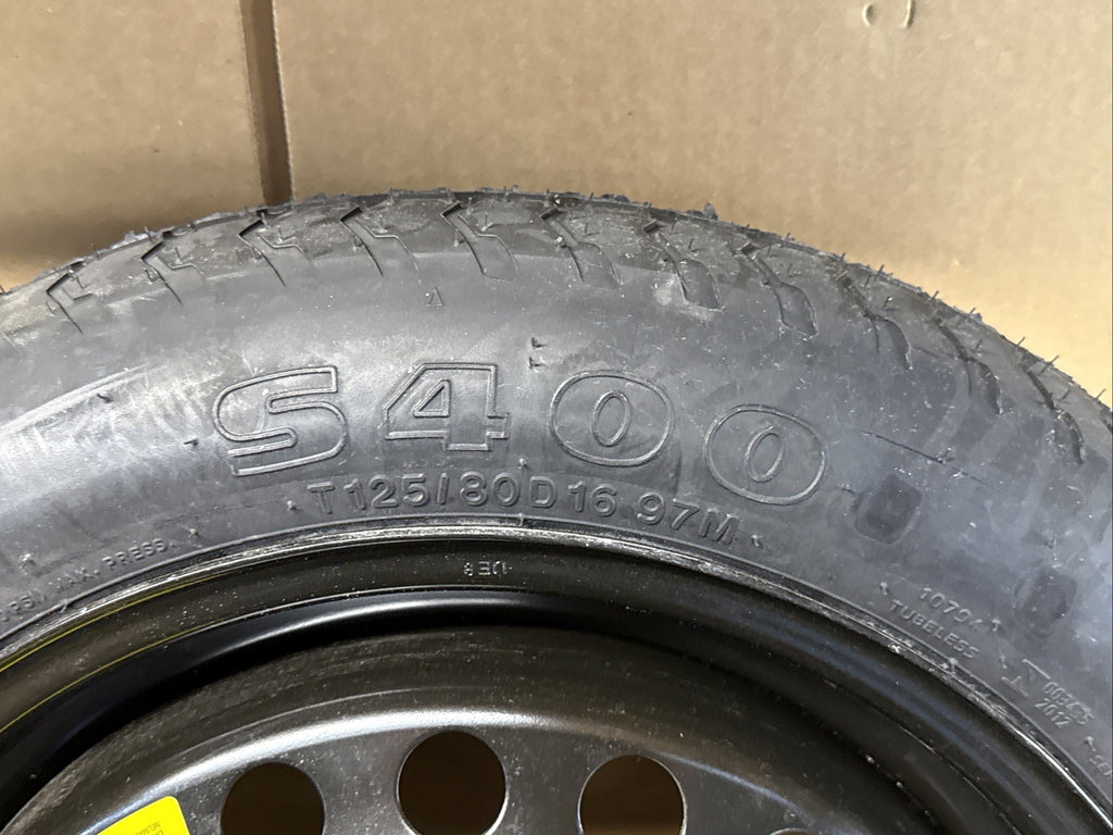 2020 2025 Sonata Kia K5 Spare Tire Kit w/ Jack Tools Lug Wrench OEM T125/80D161