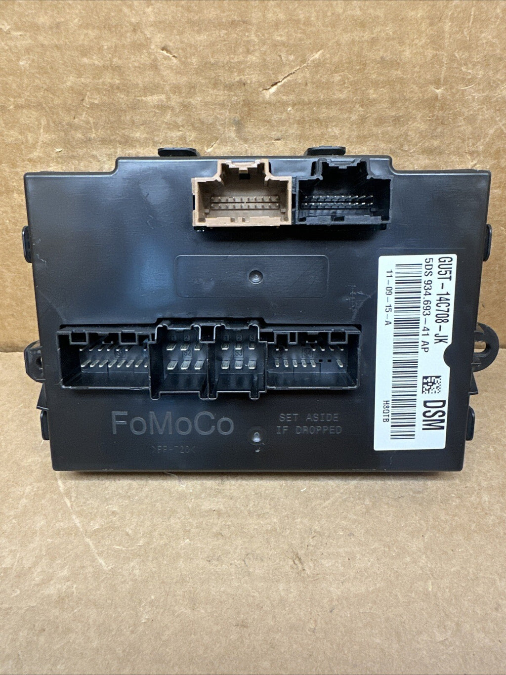 Ford Lincoln Front Left Driver Side Seat Memory Module GU5T 14C708 JK0