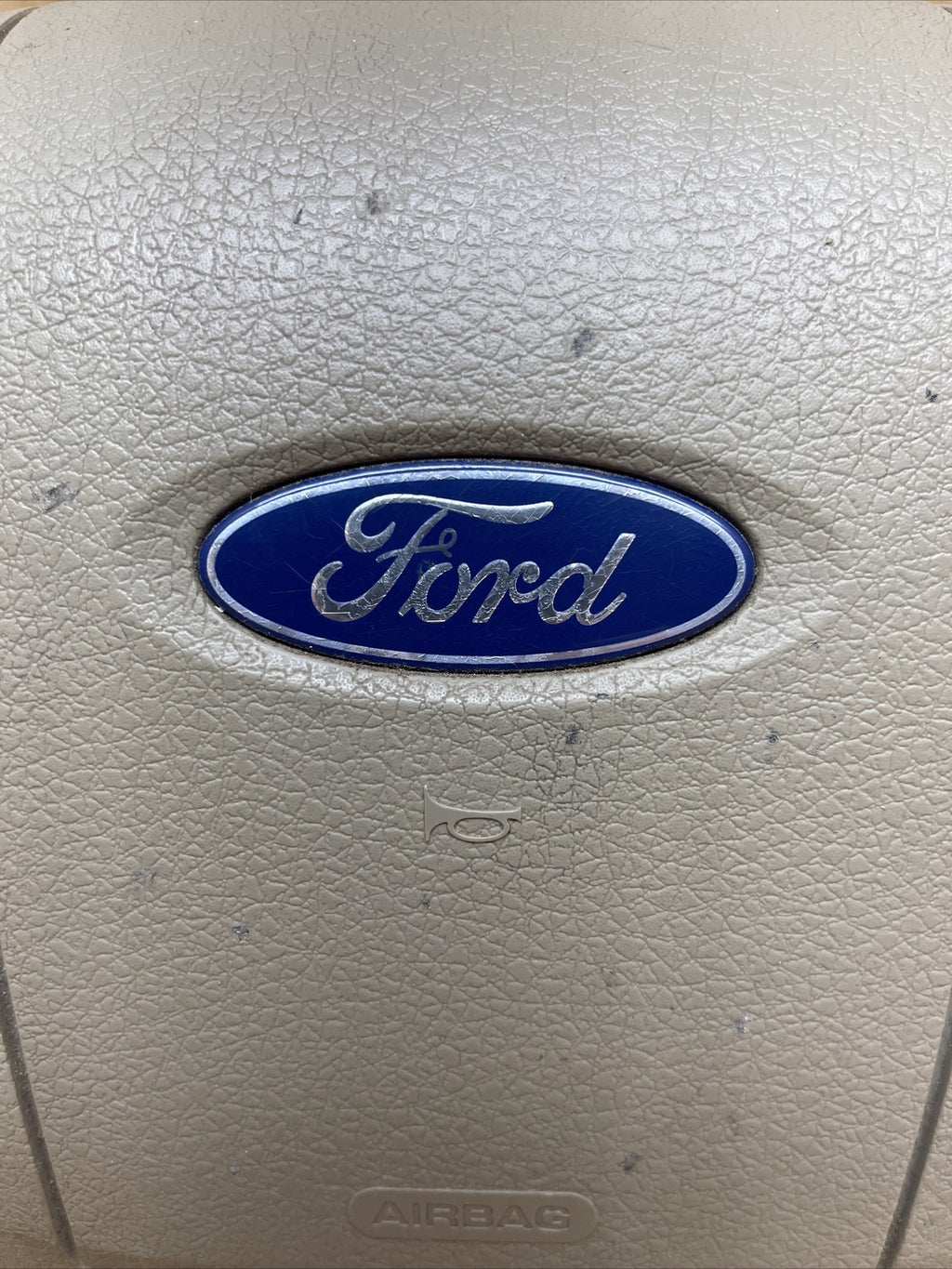 2004 2008 Ford F150 Front Left Driver Side Steering Wheel Air Bag Airbag Tan 3