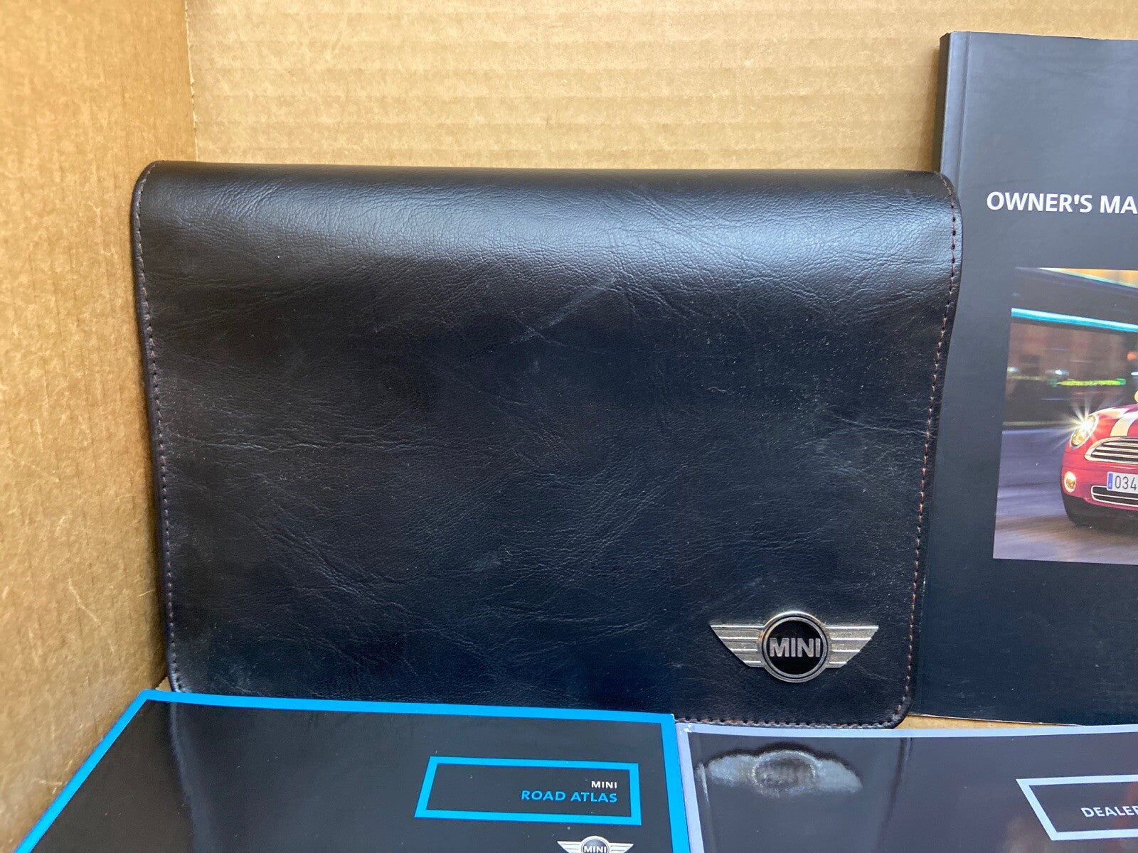 2007 07 Mini Cooper Owner's Owners Owner Manual Book Guide Set Case Wallet OEM2