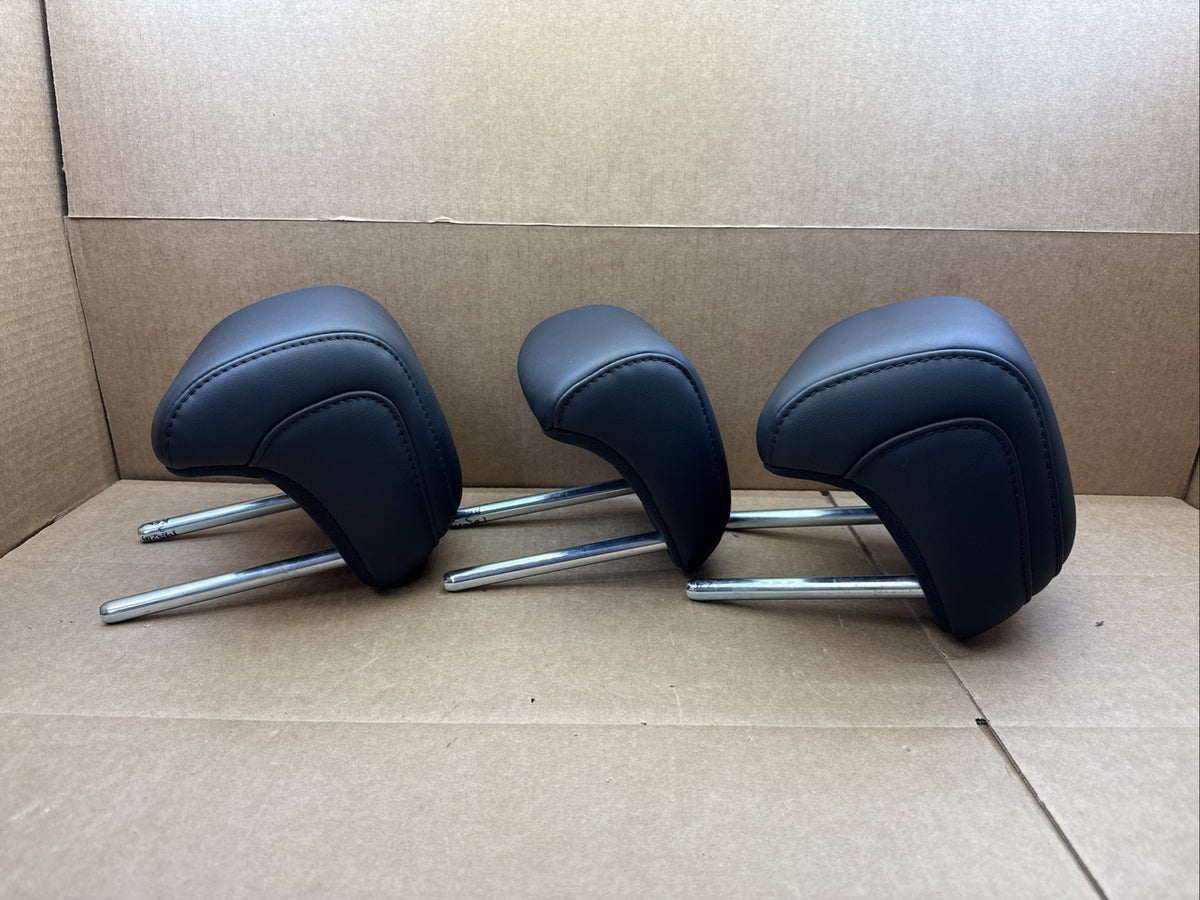 2019-2024 Mazda3 Mazda 3 Head Rest Headrest 2nd Row Rear Seat Set Black Leather6