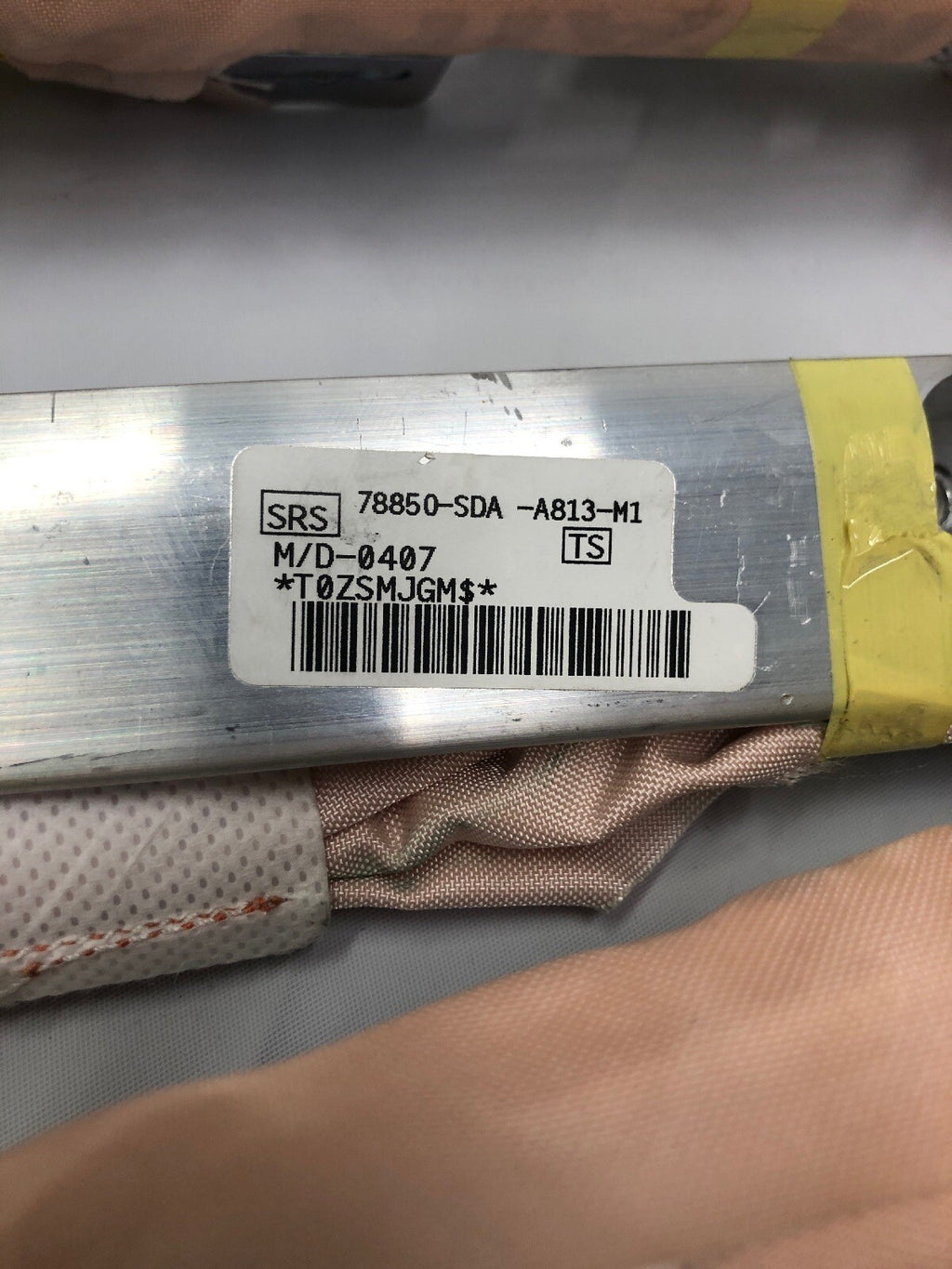 ACCORD SEDAN LEFT SIDE DRIVER CURTAIN ROOF AIRBAG AIR BAG 78850 SDA A813 M11