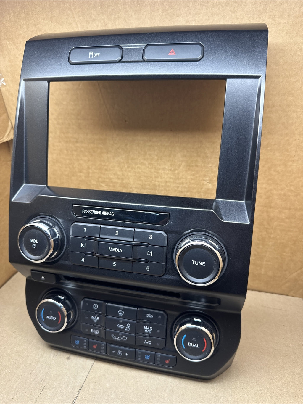 2015 2017 Ford F 150 F150 Temperature Radio Control Panel Bezel FL3T 18E245 ABJ2