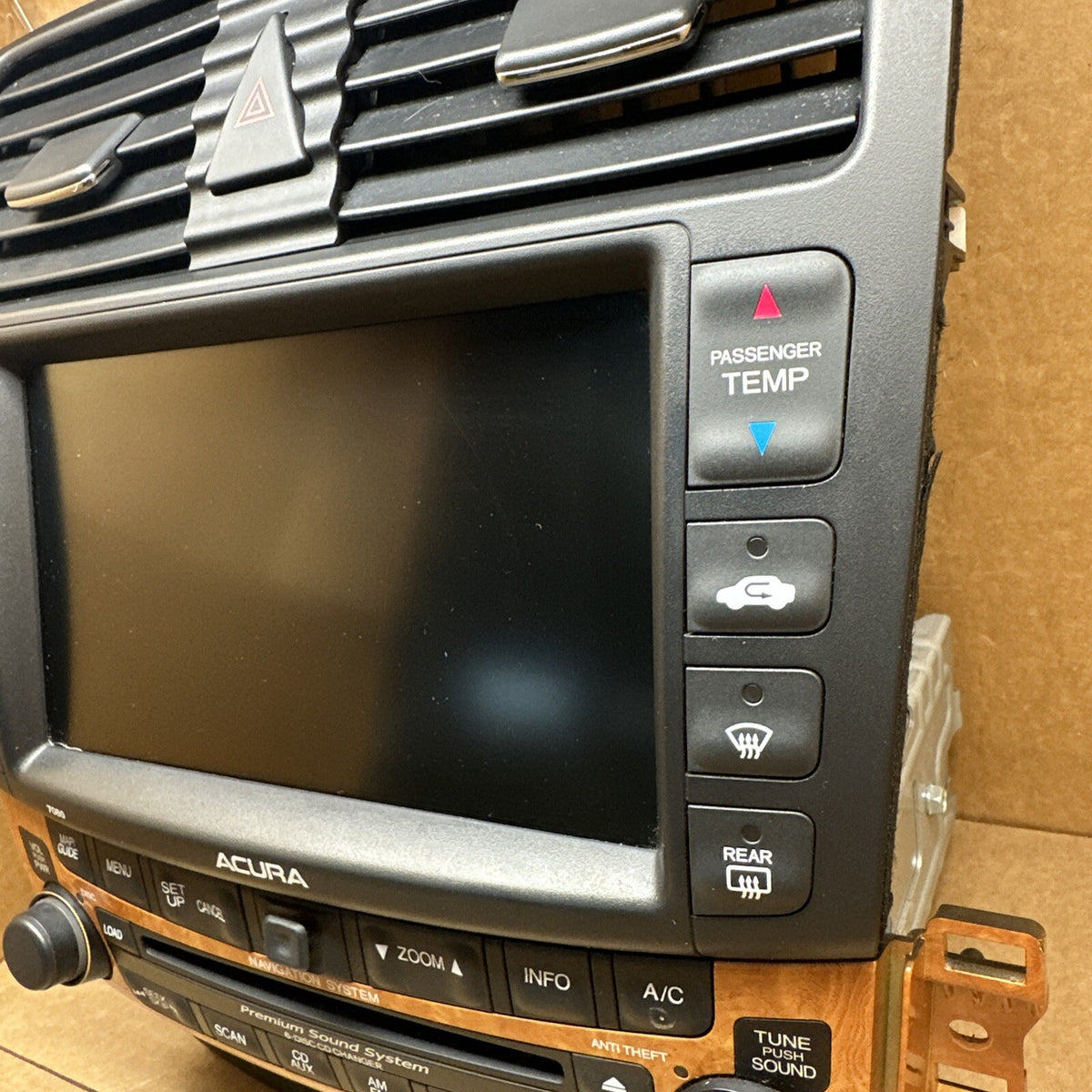2006 2008 ACURA TSX NAVIGATION GPS RADIO STEREO CD CHANGER 39175 SEC A820 M15