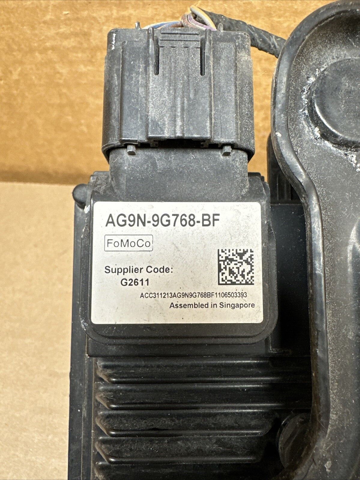 2010 2013 S60 S80 XC60 VOLVO CRUISE CONTROL DISTANCE RADAR SENSOR AG9N 9G768 BF3