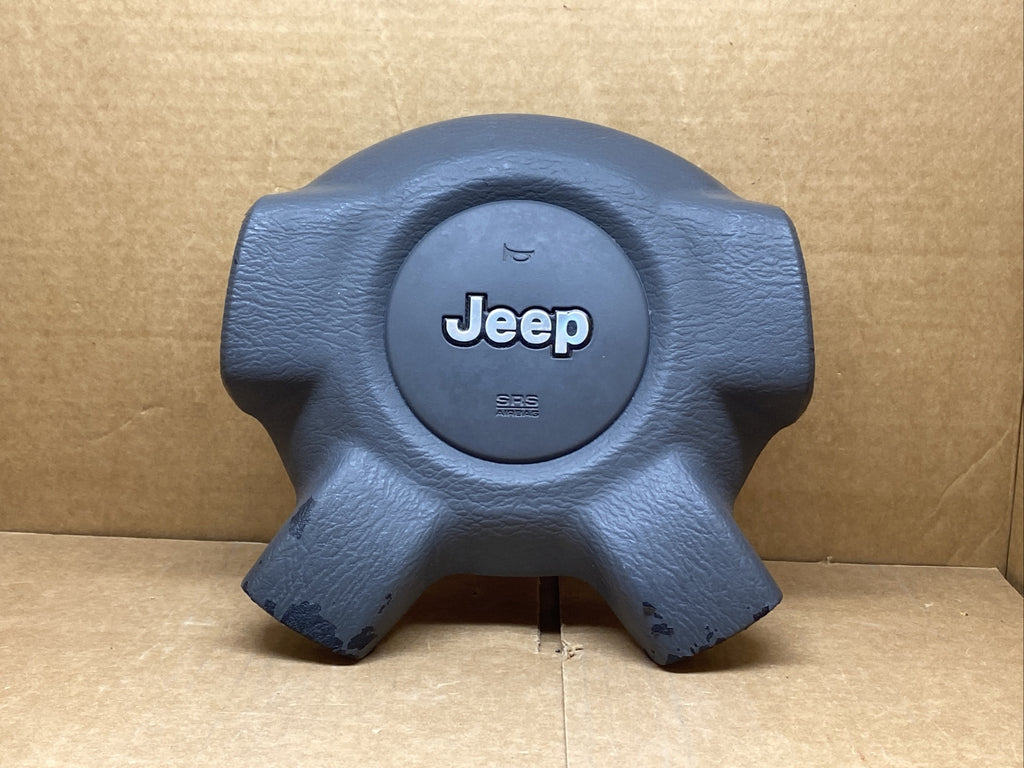 05 07 Jeep Liberty Front Left Driver Side Steering Wheel Air Bag Airbag Gray D51