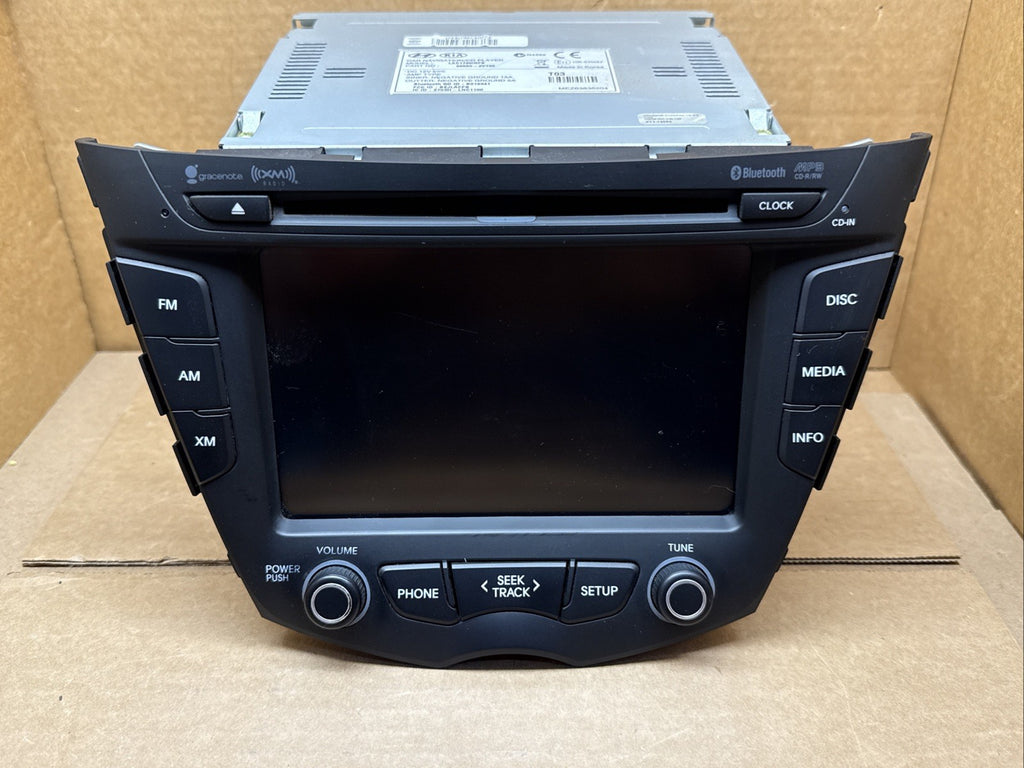 2012 2015 Hyundai Veloster Radio Touchscreen Receiver Unit 96560 2V7301