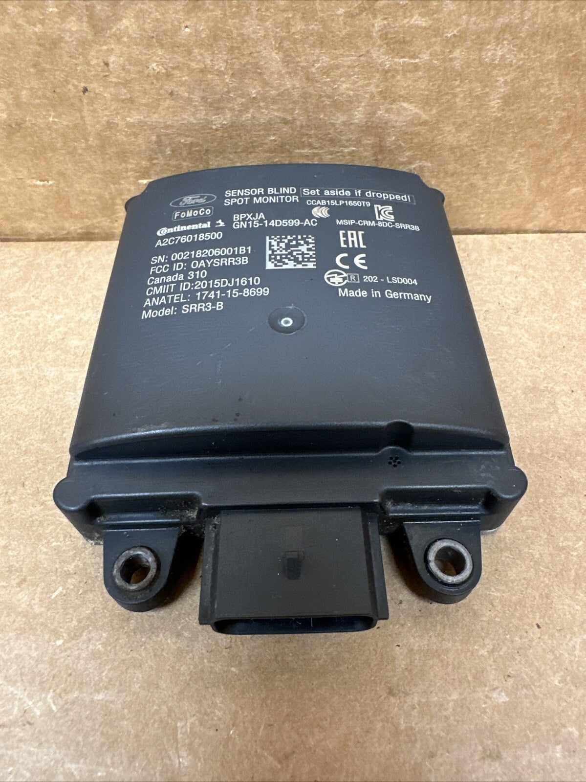 2018 2020 Ford Ecosport Blind Spot Sensor Left GN15 14D599 AC2