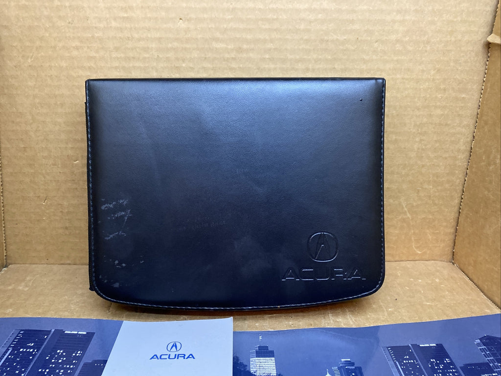 2004 04 Acura TSX Owner's Owners Owner Manual Book Guide Set Case OEM2