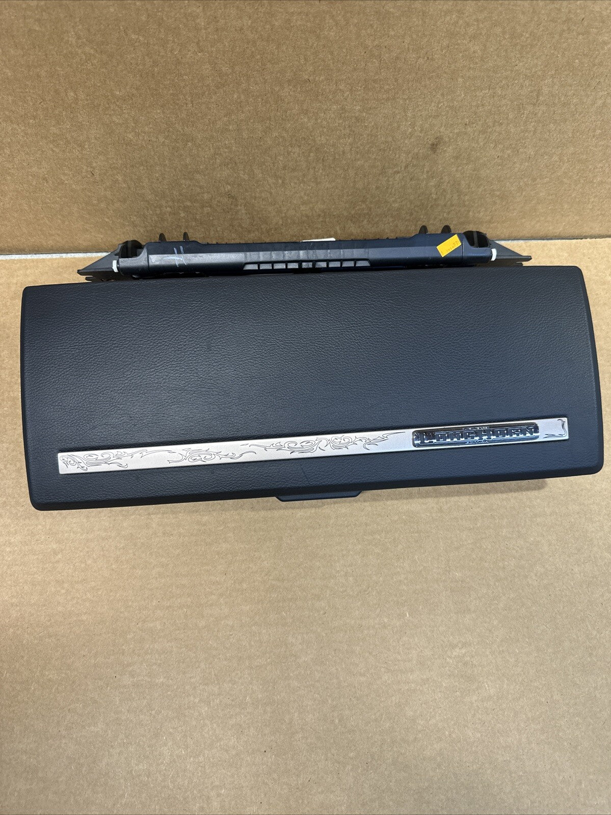 2013 2018 Ram Longhorn Interior Upper Glove Box storage Compartment Black0