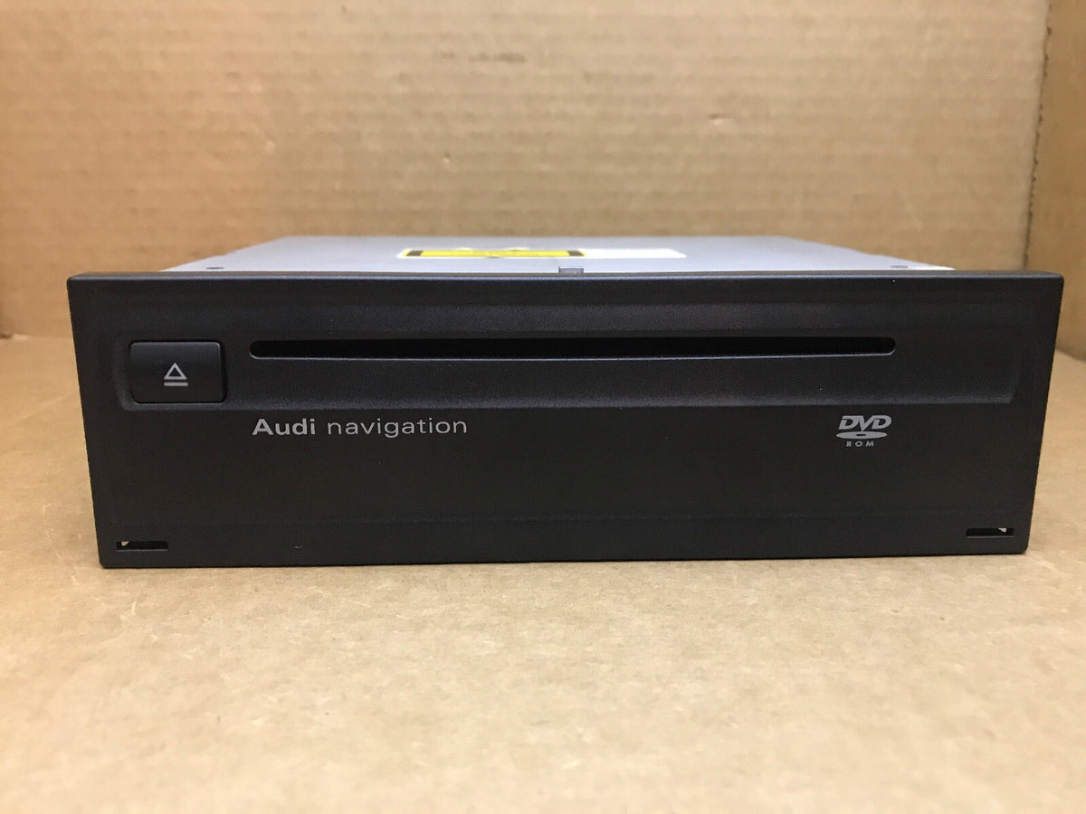 2006 06 AUDI A6 NAVIGATION GPS DVD DRIVE PLAYER OEM 4E0919887C 4E0910887 BE 63551