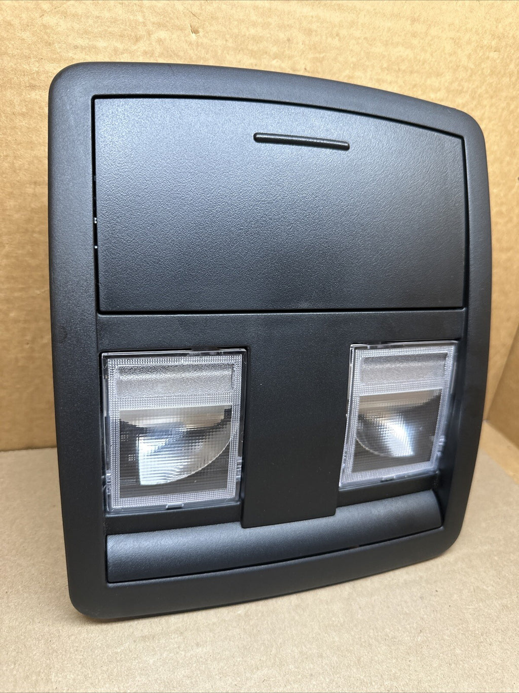 2018 2022 Dodge Challenger Roof Console Overhead Lamp Black OEM Storage 11124261