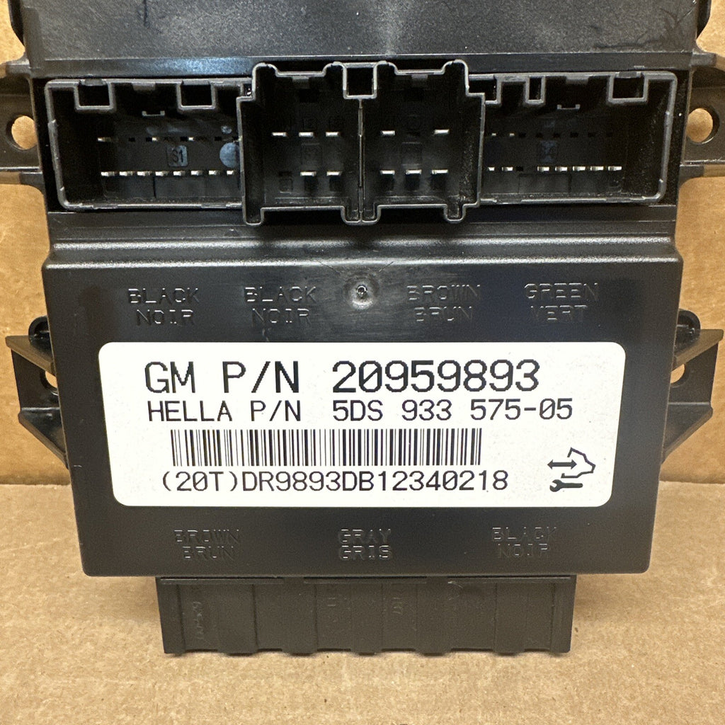 2009 2017 Traverse Enclave Acadia Driver Seat Memory Control Module 209598931