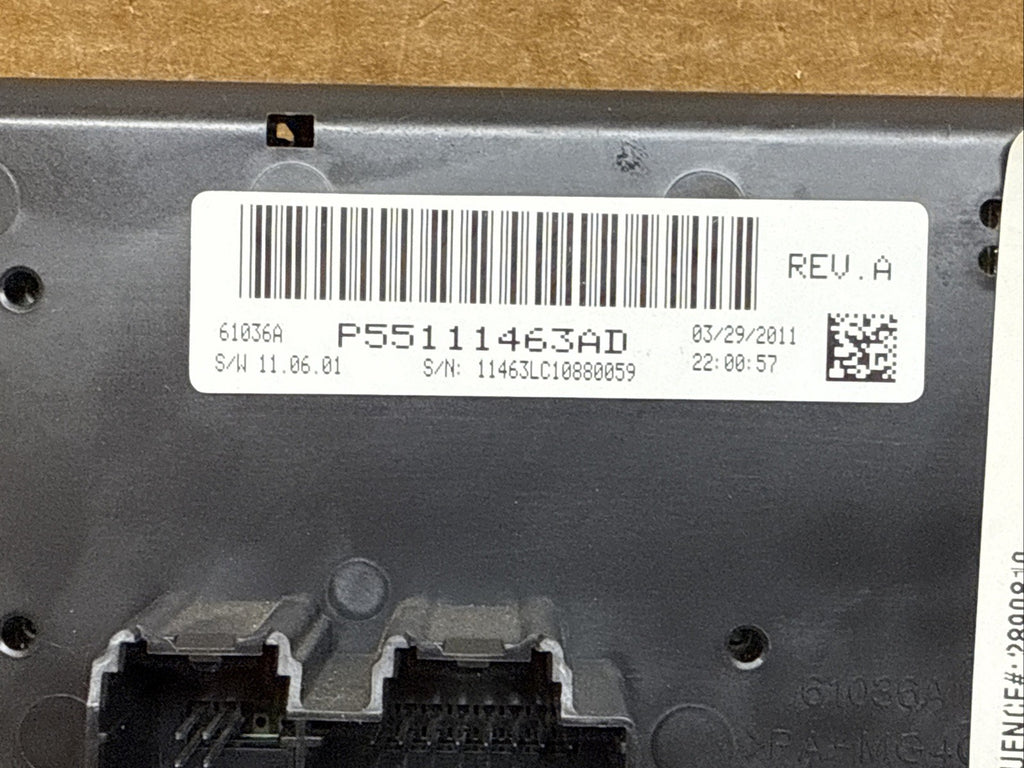 2011–2014 Dodge Challenger Climate Temp Temperature Controls Dials 55111463AD8