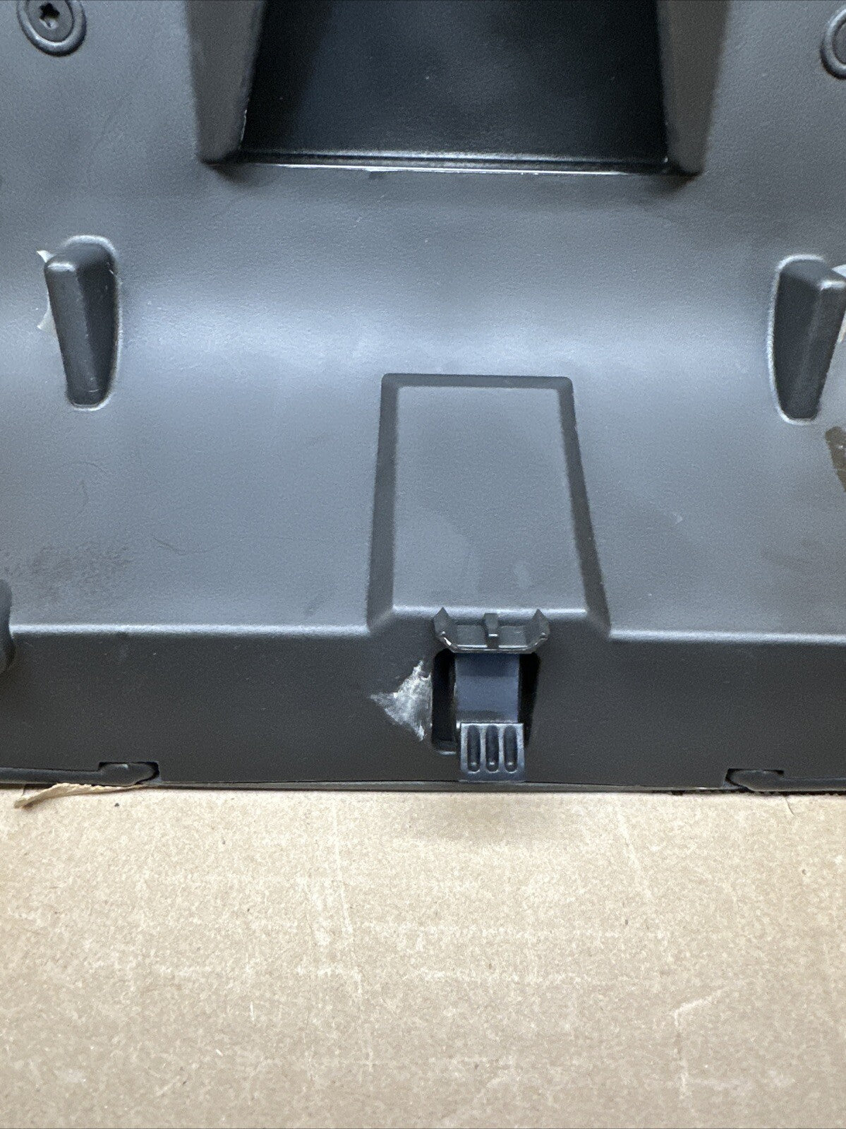 2007 2014 Lincoln Navigator Center Console Cover Lid Arm Rest Black Leather OEM7