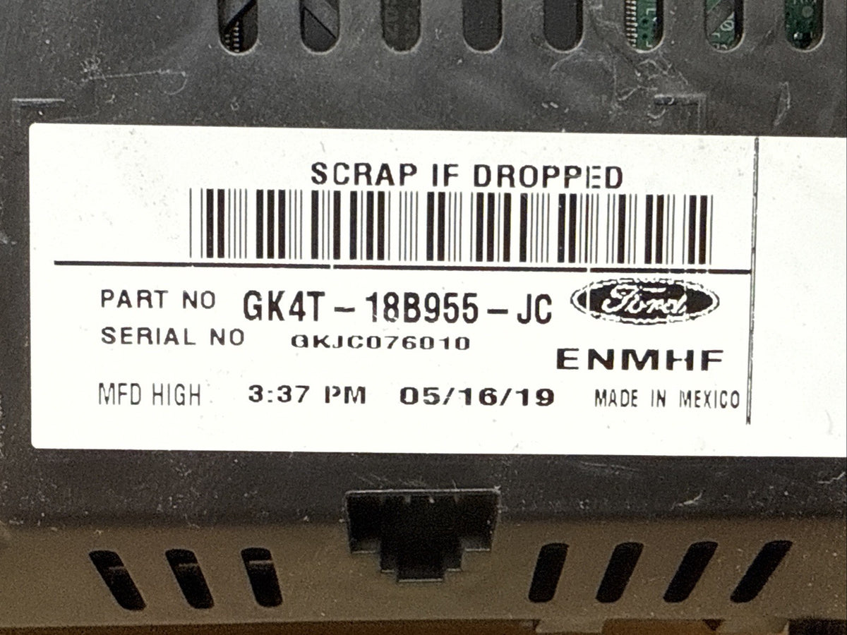 2016 2018 Ford Transit 150 4.2" Radio Information Display Screen GK4T 18B955 JC5