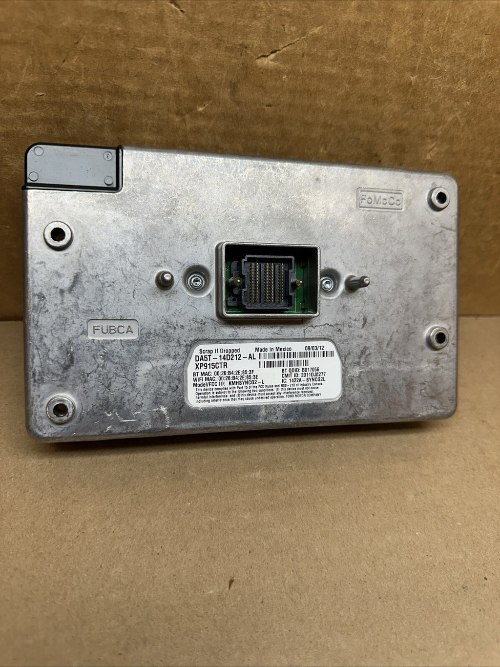 2011 2016 Ford Sync APIM Module DA5T 14D212 AL DA8T 14F239 BN5