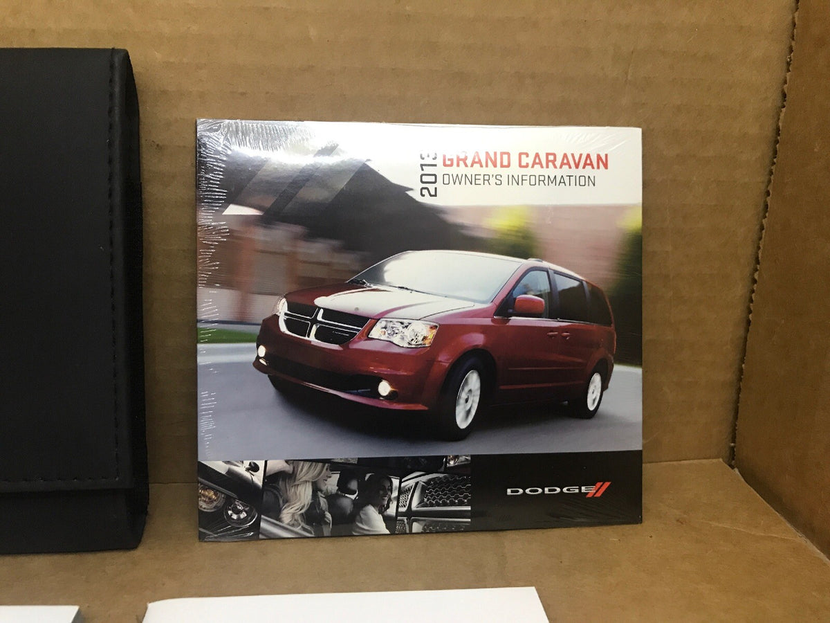 2013 13 DODGE GRAND CARAVAN OWNER'S OWNERS OWNER MANUAL BOOK GUIDE SET CASE OEM2