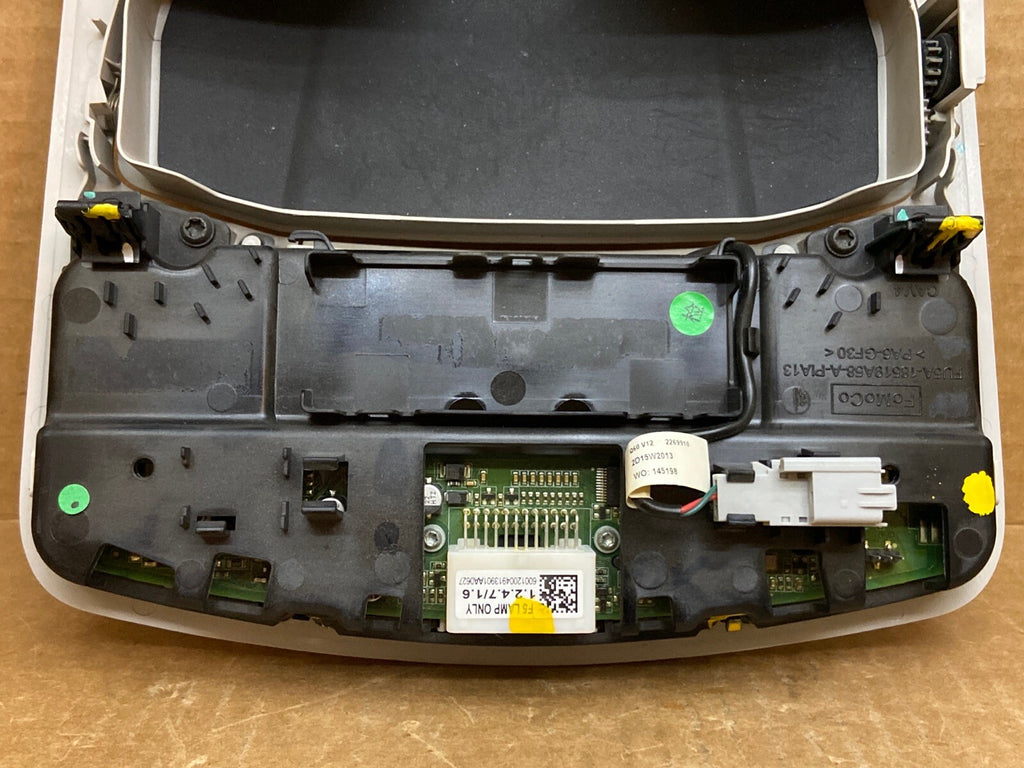 2013 2016 Ford Fusion Over Head Overhead Console Dome Light Dune Tan7