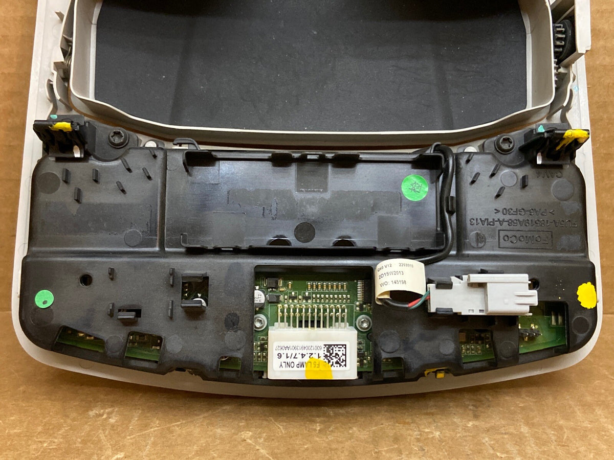 2013 2016 Ford Fusion Over Head Overhead Console Dome Light Dune Tan7