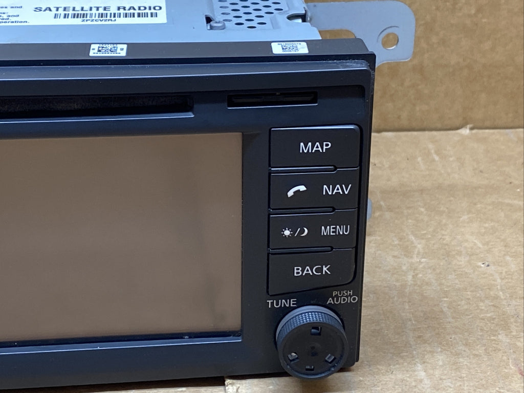 2013 Nissan Sentra CD Player Radio Display Receiver 7612051042 259153SG0B4