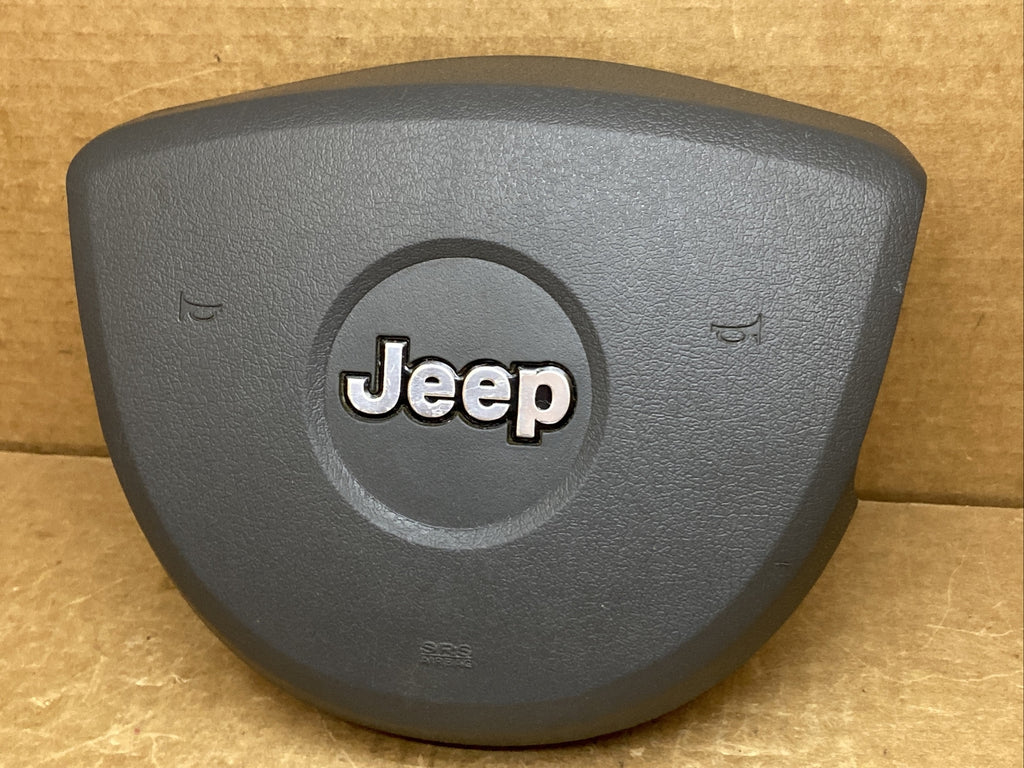 2008 2010 Jeep Liberty Front Left Driver Side Steering Wheel Air Bag Airbag Gray4