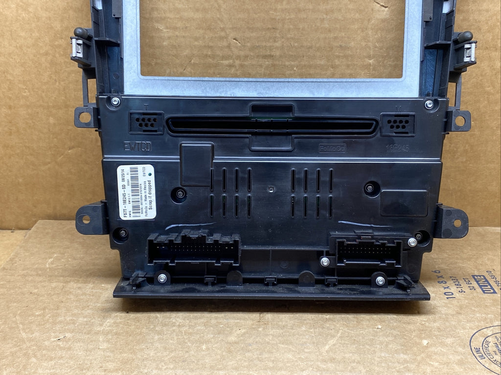 2013 2016 Fusion Temperature Climate Radio Control Bezel Panel FS7T 18E245 SD7