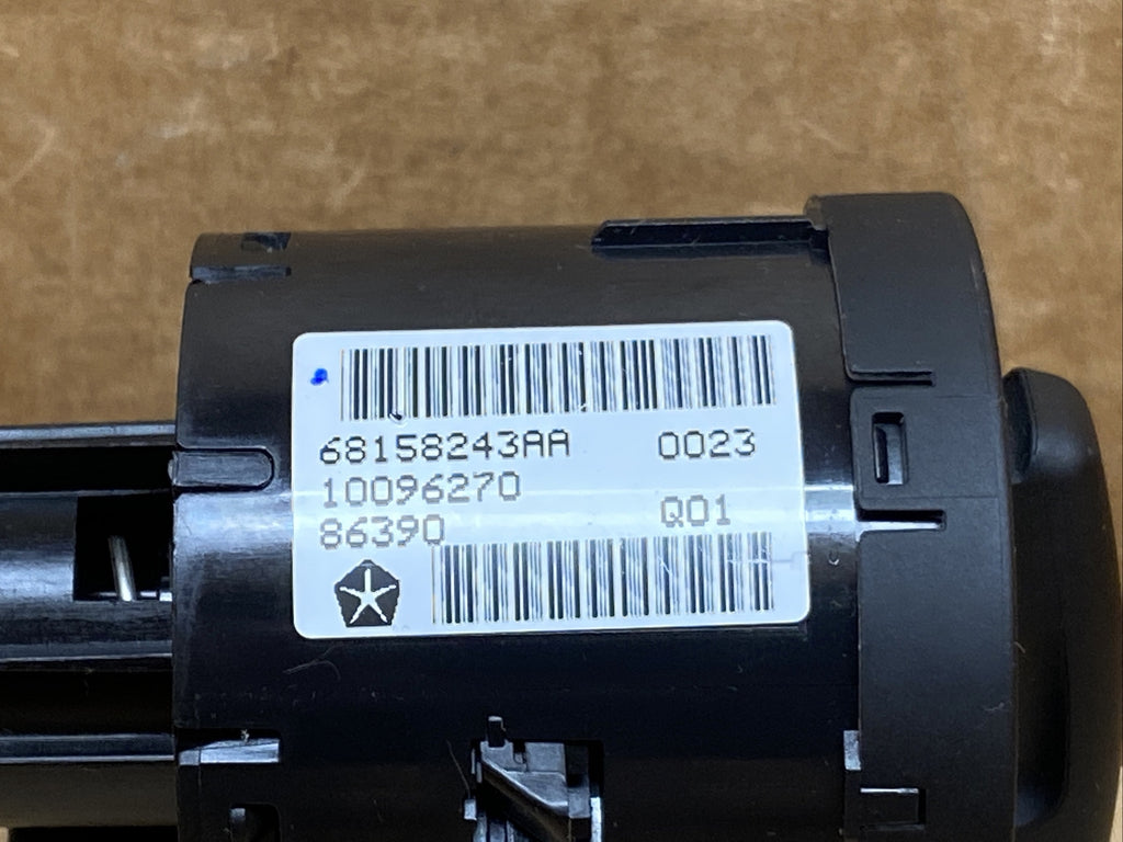 2013 2016 Dodge Dart Head Light Headlight Switch Control Selector 68158243AA3