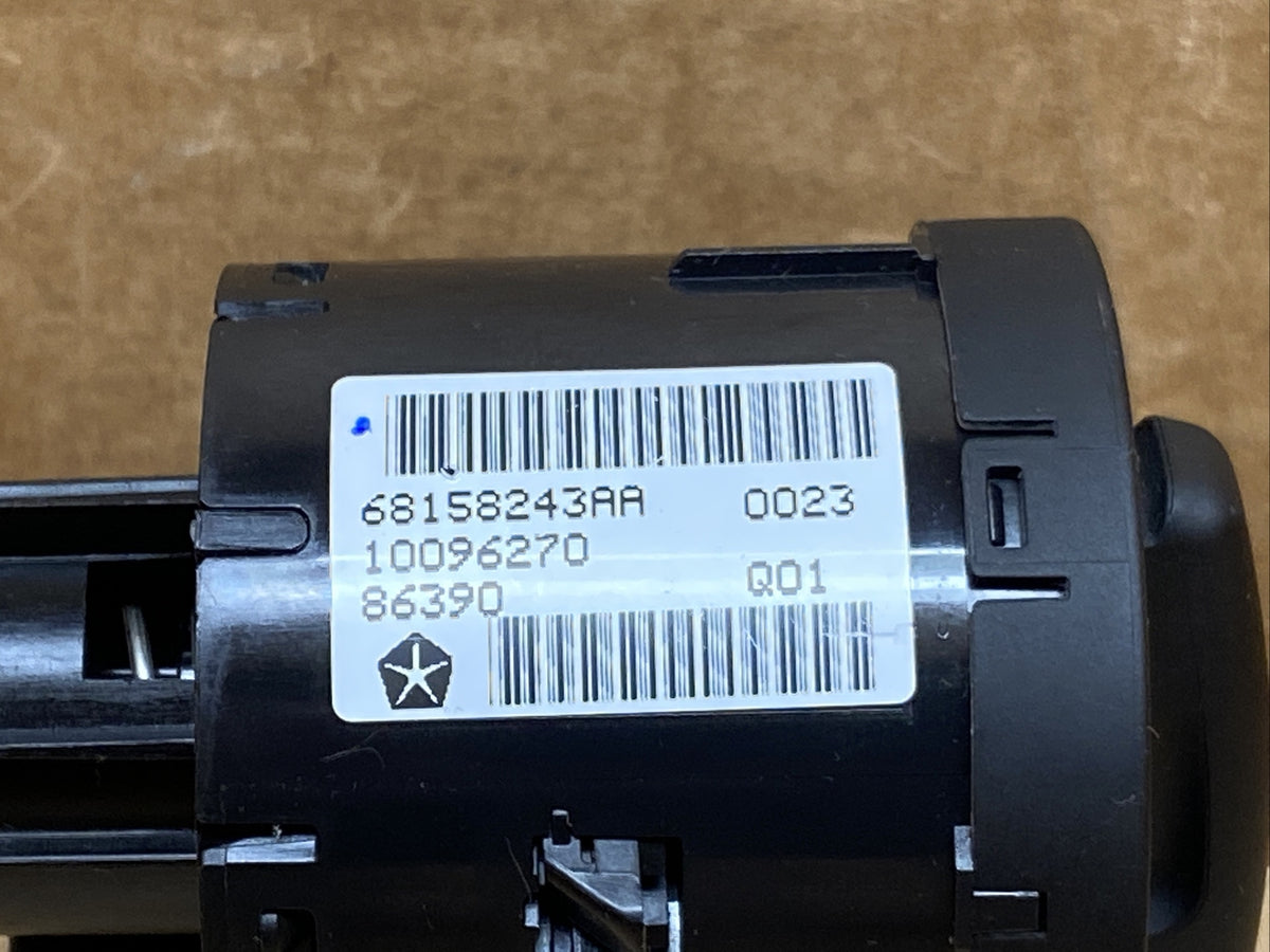 2013 2016 Dodge Dart Head Light Headlight Switch Control Selector 68158243AA3