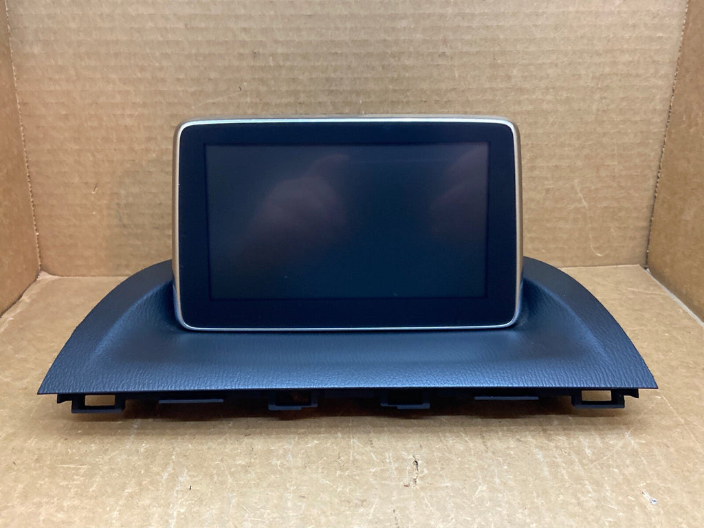 2014 2016 Mazda 3 Audio Radio Navigation Info Display Screen OEM BHP1 61 1J0D1