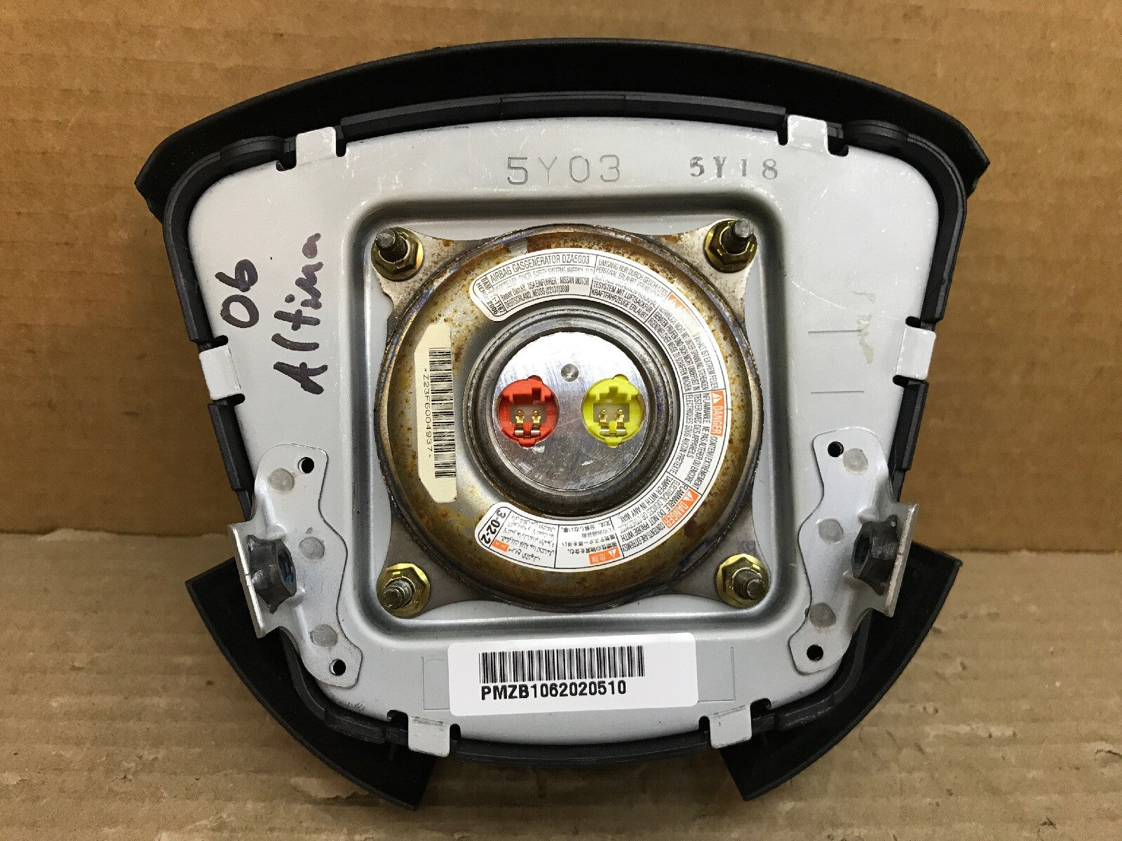 2005 2008 Nissan Maxima Altima Murano Driver Steering Wheel Air Bag Airbag OEM6