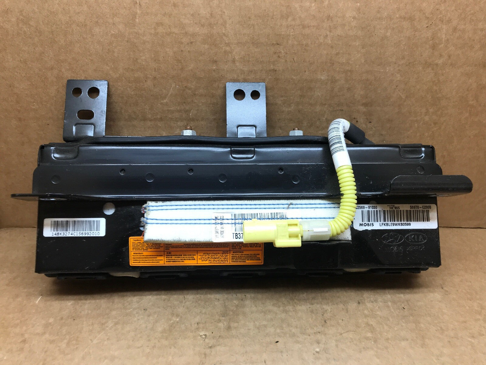 2015 2019 HYUNDAI SONATA LEFT SIDE DRIVER KNEE LOWER AIRBAG AIR BAG3