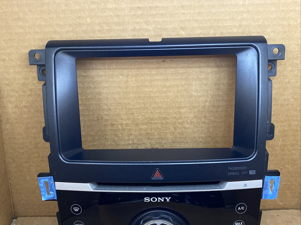 2011 2014 Ford Edge Sony Radio Face Bezel Climate Control Panel BT4T 18A802 CP1