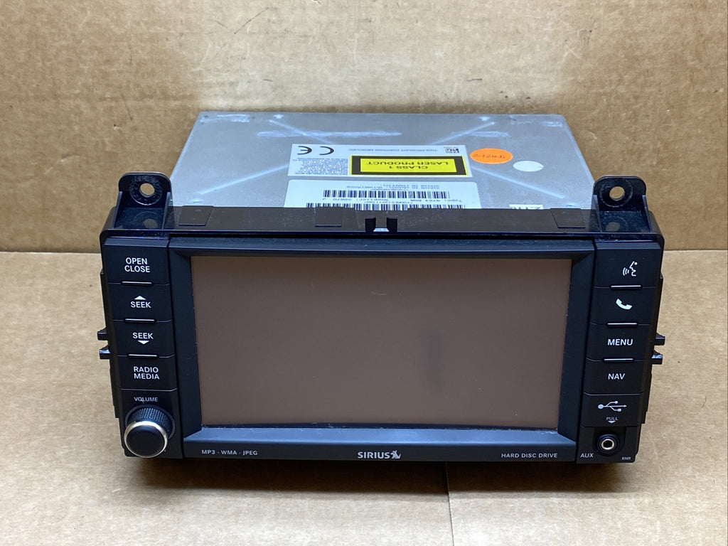 Jeep Dodge Chrysler Touchscreen Radio RHR P05091659AB 05091659AB1