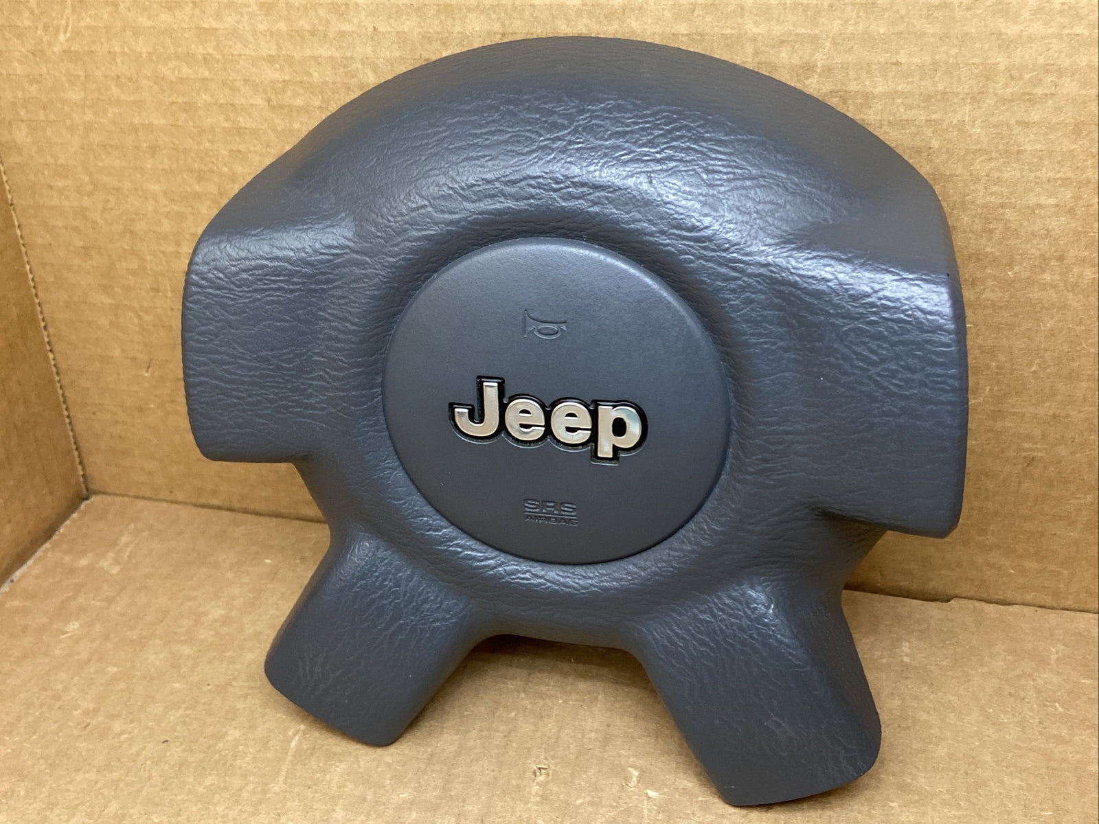 02 07 Jeep Liberty Front Left Driver Side Steering Wheel Air Bag Airbag Gray DB3
