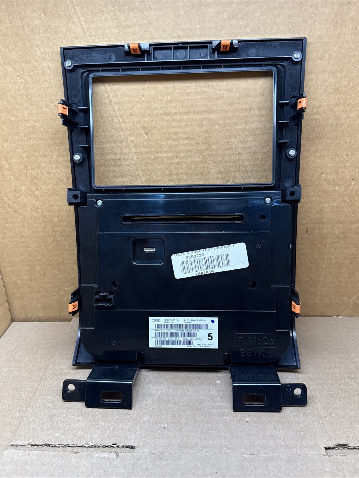 2015 2017 Ford Expedition Radio Climate Control Panel Bezel FL1T 18A802 EJSMQJ7