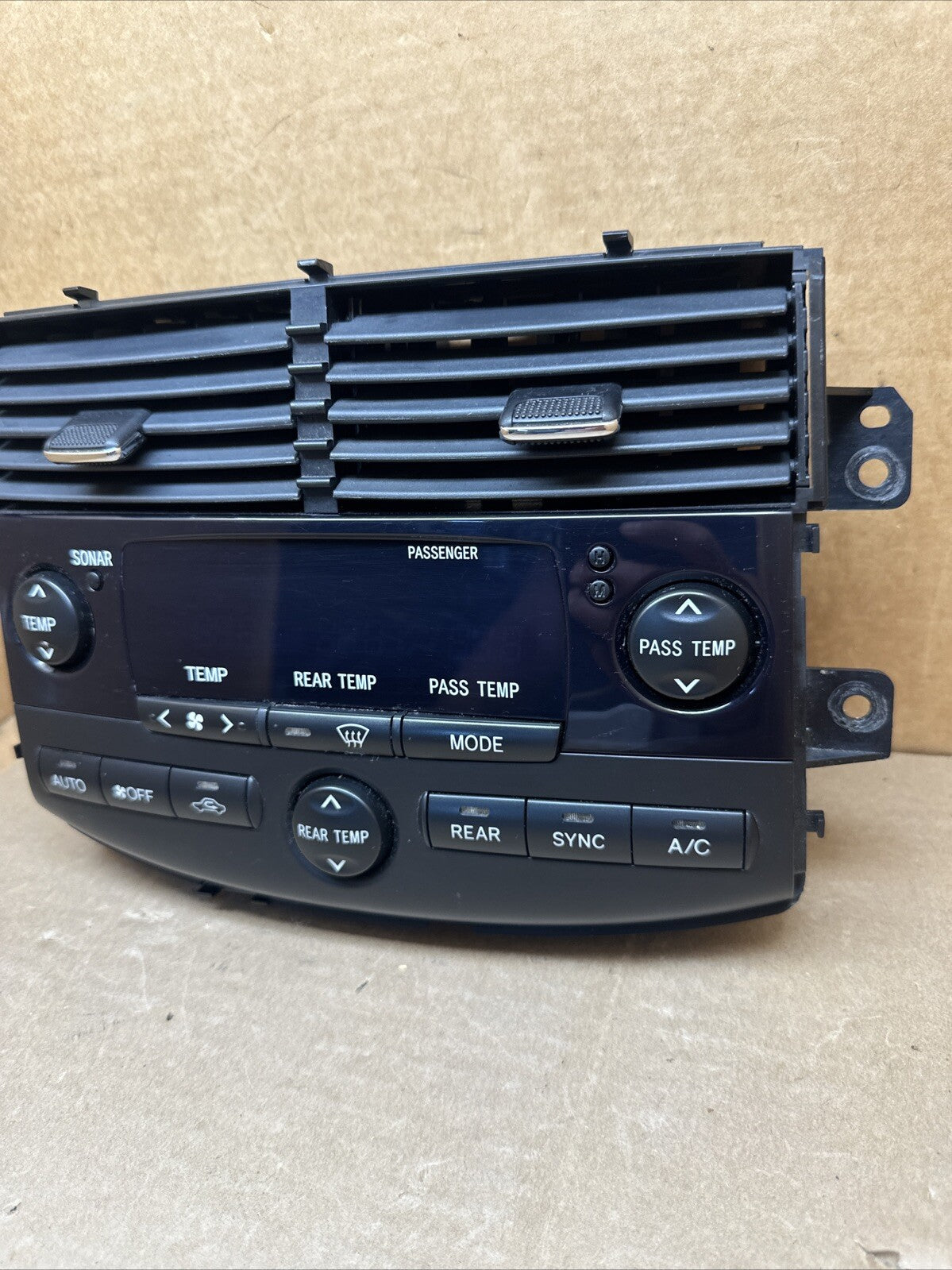 2006 2010 Toyota Sienna Digital Climate Temp Temperature Control OEM 84010 080802