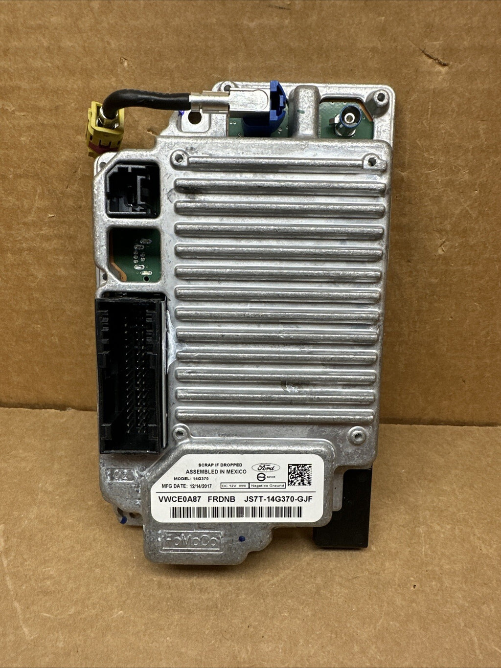2018 2019 Ford F150 F 150 Radio Sync 3 Module JS7T 14G370 GJF JS7T 14G371 BDC0