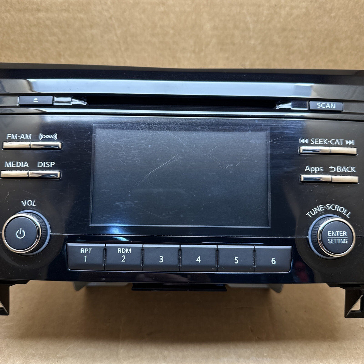 2014 2016 Nissan Rogue Satellite Radio Single Disc CD Player MP3 28185 4BA0A3