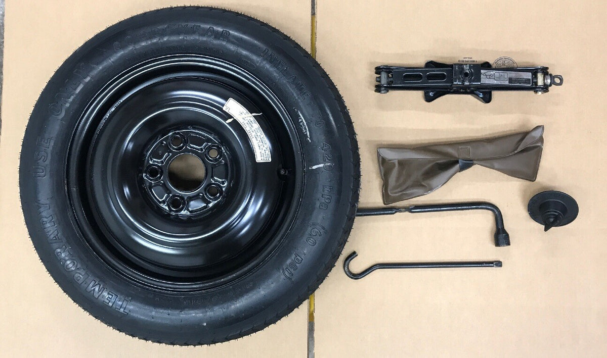 2003 2007 Honda Accord Convenience Spare Tire Kit w/ Jack & Tools OEM T135/90D150