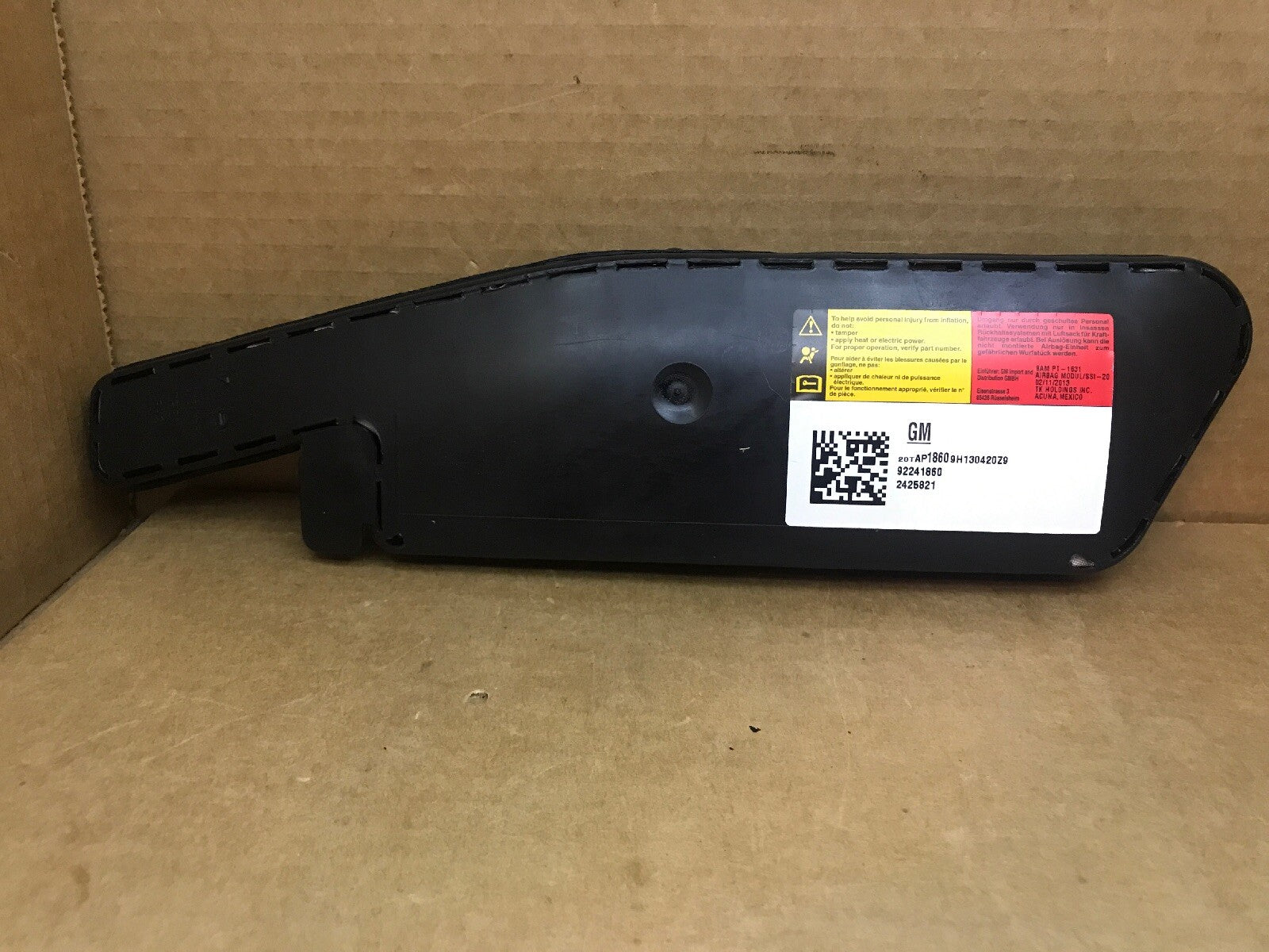 10 15 Camaro 13 14 Malibu Front Right Passenger Seat Air Bag Airbag 922418601