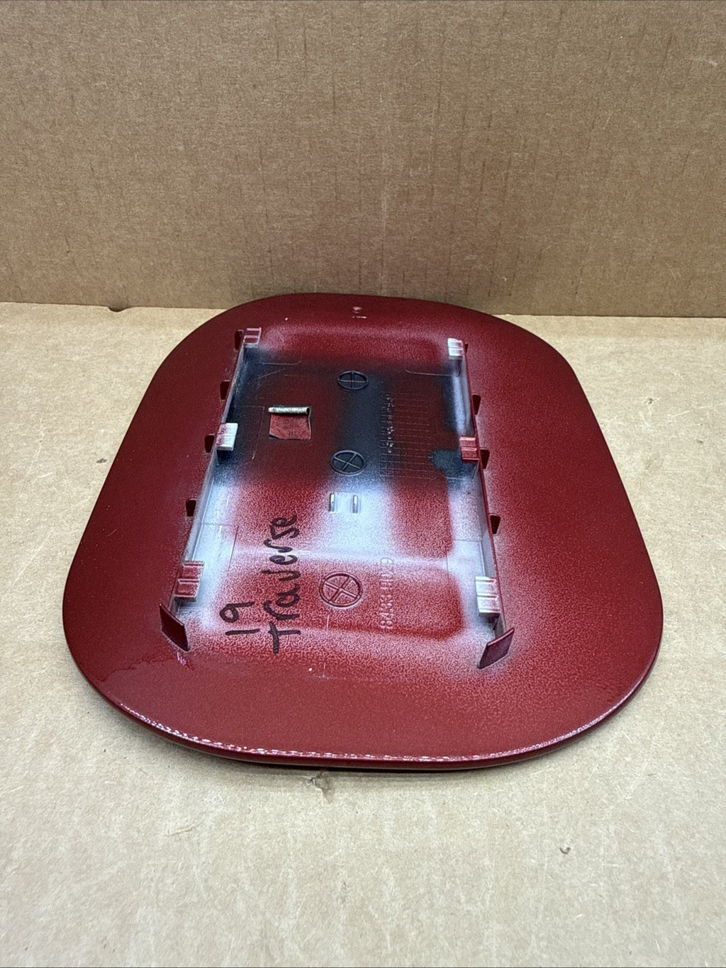 2018-2023 Chevrolet Traverse Fuel Gas Tank Filler Door Lid Cover OEM Red GPJ6